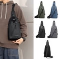 thumbnail image 4 of RXIRUCGD Sling Backpack, Multipurpose Crossbody Shoulder Bag Travel Hiking Daypack Blue, 4 of 7