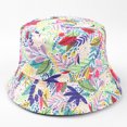 thumbnail image 4 of Matching Family Swimsuits Summer Sun Protection Fashion Flower Outdoor Sun-hat Fisherman Bucket Hat Cap, 4 of 4