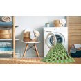 thumbnail image 2 of Ahgly Company Machine Washable Indoor Rectangle Transitional Light Green Area Rugs, 2' x 5', 2 of 7