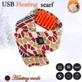 thumbnail image 1 of Foulard Réchauffant et Chaleureux pour Femmes FashionableSmart Mobile Power Recharge USB pour le Cou et les Épaules Protection contre le Froid Hivernal et Foulard Chauffante Chaude pour Hommes et Femmes, 1 of 5