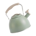 thumbnail image 1 of Portable Whistling Kettle 3L Large Capacity Water Kettle Stovetop Kettle 3L Light Green, 1 of 9
