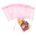 thumbnail image 4 of ORUYROP 100pcs Drawstring Organza Jewelry Candy Pouch Party Wedding Favor Gift Bags (5x7, Pink), 4 of 7