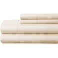 thumbnail image 2 of 1200 Thread Count 100% Egyptian Cotton 4-Piece Bed Sheet Set (1 Flat, 1 Fitted Sheet, 2 Pillow Covers) 21 Inches Deep Pocket Solid Pattern, 2 of 4