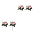 thumbnail image 1 of Youkk 2pcs Easy To Clean – Realistic Appearance – Artificial Flowers For Wedding pink 2Set, 1 of 6