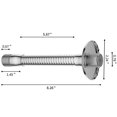 thumbnail image 4 of MYG Pommeau de Douche Réglable A-rm avec Bride, Adaptateur de Douche Pivotant A-rm, 4 of 9