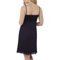 thumbnail image 4 of Vanity Fair Womens Rosette Lace Full Slip, 42-24 Length, Midnight Black, 4 of 5