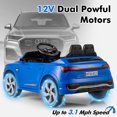 thumbnail image 2 of Licensed Audi SQ8 Ride on Car by OLAKIDS, Battery Powered Electric Vehicle for with Remote Control, Adjustable Music, LED Lights, Suspension, Driving Toy Gift for Kids Toddler Age 3+, 2 of 8