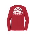 thumbnail image 2 of Gravity Outdoor Co. Chandail à Manches Longues - CardInal - Logo Blanc - G, 2 of 2