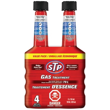 STP Gas Treatment, 155 mL - 4 Pack