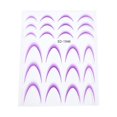 thumbnail image 2 of HOARBOEG Nail Gradient French Sticker Crescent Smile Sticker-thin French Lines Arcs-assisted Nail Decal Ornaments Clearance Sale, 2 of 7