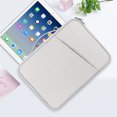 thumbnail image 3 of mmirethe Laptop Sleeve Case Notebook Protective Handbag Zipper Closure Nylon Computer Carrying Bag Protector For Tablet Pouch White 12.9-13 inch, 3 of 6