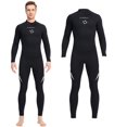 thumbnail image 2 of jinwen Full Length 3mm Wetsuit, Adult Neoprene Surfing Piece Diving Wet Suit Rash Men 2XL, 2 of 9