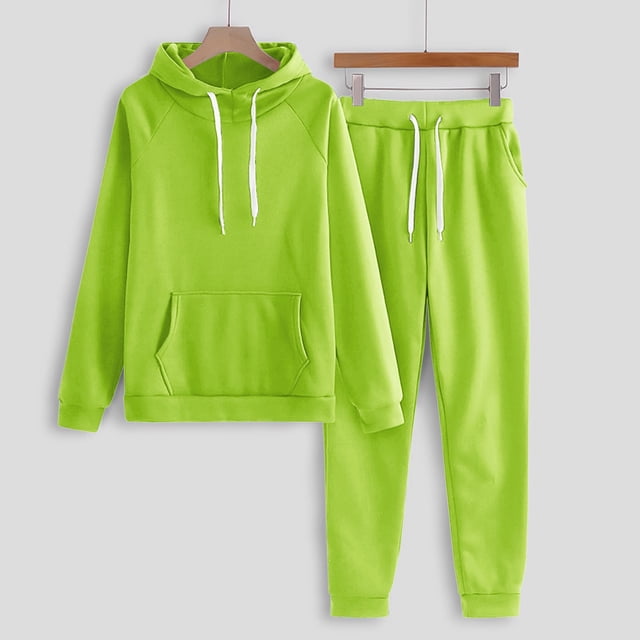 DPTALR Ensemble de Sport pour Femmes avec Sweat à Capuche et Pantalon
