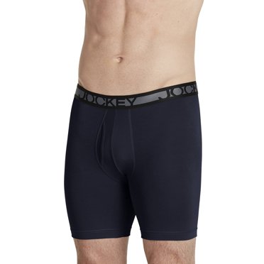 Jockey Sport Slip Mi-Cuisse de Performance en Coton pour Homme 8 Po