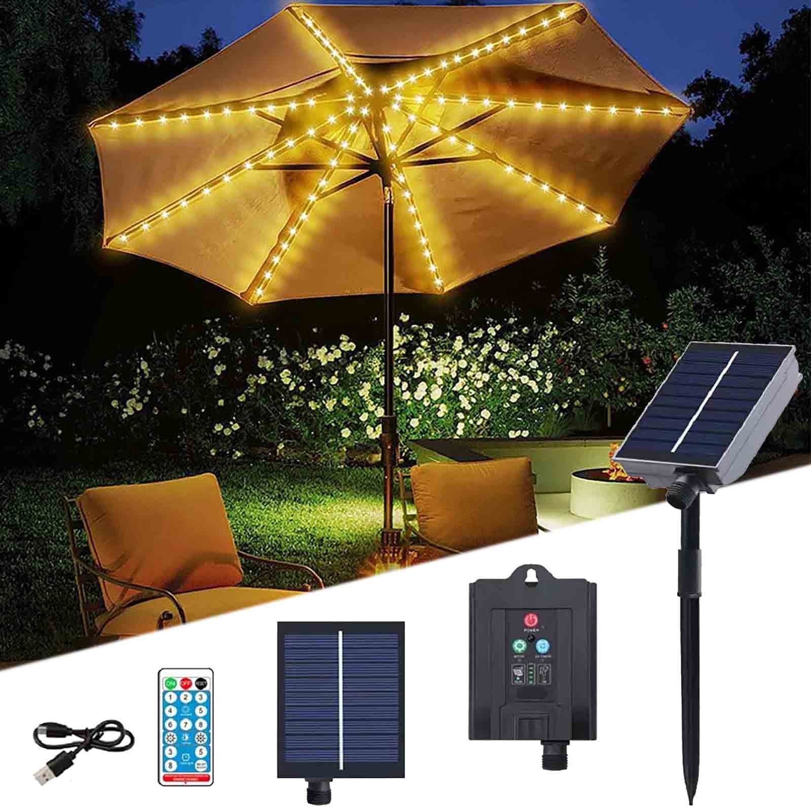 Dvkptbk Solar Garden Lights, Warm White Solar Lights Outdoor, Bright LED Outdoor Lights for Yard, , , Patio, and Walkway