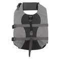 thumbnail image 2 of Dog Life Vest Dog Lifesaver Adjustable Safe Pet Floatation Jacket With Back Handle D Ring For Beach Boating Swimming Gray, 2 of 8