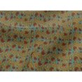 thumbnail image 4 of oneOone Viscose Jersey Fabric Leaves & Floral Block Decor Fabric Printed BTY 60 Inch Wide, 4 of 5