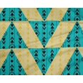 thumbnail image 4 of oneOone Tissu Polyester Lycra Rayé/diamond & Triangle Imprimé Géométrique Tissu au Mètre 56 Pouces de Large, 4 of 4