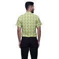 thumbnail image 3 of BESTMAN Chemise Décontractée pour Homme à Manches Courtes, Coupe Ajustée, en Coton, à Boutons, 3 of 5