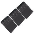 thumbnail image 1 of AMERTEER Stretch Elastic Bra Extender  4-Hook  Black (3-Pack), 1 of 5
