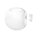 thumbnail image 2 of DYNWAVECA VARIOUS Wall Hanging Glass Flower Vase Terrarium Container Tabletop Decor Wedding Decoration - Transparent, Ball 12cm, 2 of 10