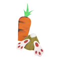 thumbnail image 4 of Easter Carrot Bunny Ornament Happy Easter Easter Decoration Arrange Props in The, 4 of 8