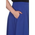 thumbnail image 3 of White Mark Jupe Midi Évasée Tasmin pour Femmes, 3 of 6