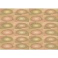thumbnail image 1 of Ahgly Company Machine Washable Indoor Rectangle Transitional Yellow Orange Area Rugs, 4' x 6', 1 of 7