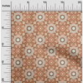 thumbnail image 2 of oneOone Rayon Beige Fabric Asian Block Sewing Craft Projects Fabric Prints By Yard 56 Inch Wide, 2 of 4