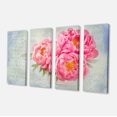 thumbnail image 3 of Design Art - Pivoines Roses dans un Vase Blanc, 3 of 3
