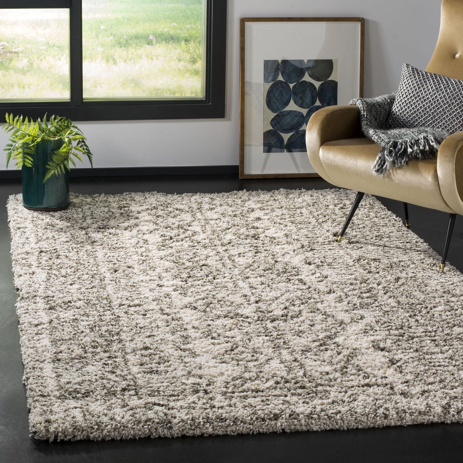 SAFAVIEH Hudson Raphael Tapis Peluche Shag