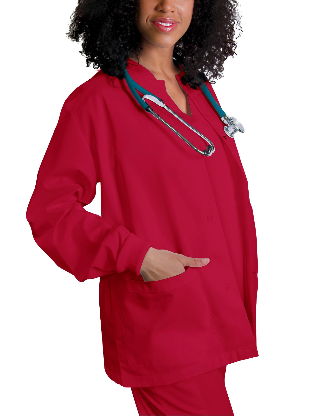 Adar Universal Round Neck Warm-Up Jacket (Available in 39 Colors)