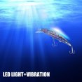 thumbnail image 4 of Graflsoa Leurre de Pêche Électrique Rechargeable par USB avec Action de Natation Réaliste, Autonomie de 60min, Charge de 15min, Design en Plastique Léger, Inclut Câble USB et Couvercles Étanches, 4 of 6