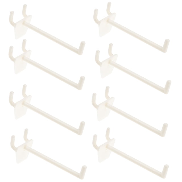 100 Pcs Crochets pour Plaque Perforée Universels Crochet pour Plaque Perforée Outil Plaque Perforée Crochets Utilitaires