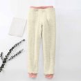 thumbnail image 4 of Womens' Warm Legging Tummy Control Printed Leggings With Elastic Drawstring Pockets And Thick Insulation Pants On Clearance, 4 of 8