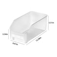 thumbnail image 3 of Boovnll Plastic Storage Bins With Lids – Kitchen Organization Or Pantry Storage – Fridge/Cabinet Organizers, 3 of 6