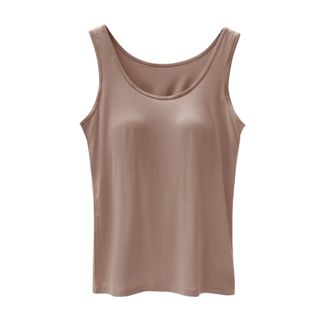 B91xZ Camisole Camisole pour Femmes Bretelles Spaghetti Réglables Kaki S