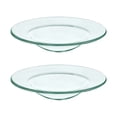thumbnail image 1 of Bovemsi Fruit Plates Replacement Oil Warmer Dish Wax Melt Warmer Liner Dish Round Glass Dish Candle Wamer Bowl Plate Wax Tray For Scented Wax Aroma Lamp Lamps Wax Melter W, 1 of 2