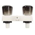 thumbnail image 2 of RV Shower Faucet Valve, RV Shower Valve Diverter  Easy To Install Control Dual Knob RV Faucet Shower Faucet With 2 Knobs For Boat Wagon, 2 of 8