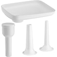 thumbnail image 3 of Cuisinart Plastic Precision Master Meat Grinder Attachment with Sausage Stuffer Kit, 3 of 6