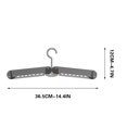 thumbnail image 1 of Hangers with Clips,Folding Clothes Hanger, Portable Travel Garment Organizer and Multi-function Household Clip, 1 of 2