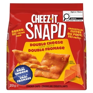 Cheez-It SNAP’d* Double Cheese Flavour Crackers 213 g