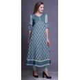 thumbnail image 3 of Bimba Kurti Indienne Ligne A Imprimée Anarkali pour Femmes Tunique Kurti Ethnique, 3 of 5