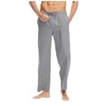 thumbnail image 1 of EGNMCR Men's Lightweight Pants, Cargo Pants Men, Linen Pants Men Man Solid Color Frenum Tightness Pockets Full Length Pants Trousers Man Polyester cotton Trousers, 1 of 6
