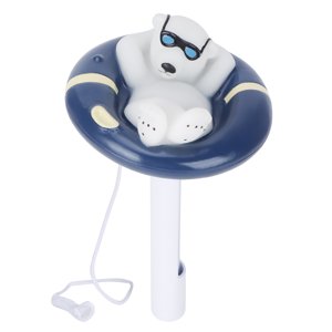Thermomètre à piscine, thermomètre à bain à remous Thermomètre à eau flottante à lire Easy Floating, thermomètre à spa pour les baignoires à remous extérieurs et