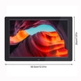 thumbnail image 3 of TopLLC 12-inch HD Digital Photo Frame Electronic Photo Album Calendar Clock Pictures Video Music Loop Playback Support Connected To The Computer Headphones Speakers on Clearance, 3 of 9