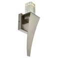 thumbnail image 2 of Cwi Lighting Catania Lampe Murale Intégrée Led Nickel Satiné, 2 of 7