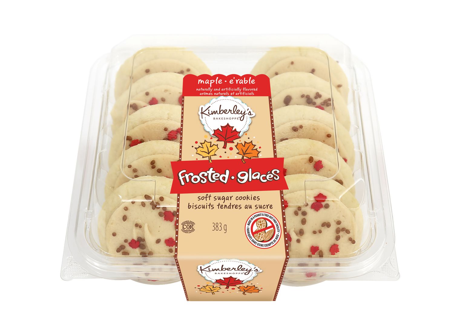 Kimberley’s Bakeshoppe Frosted Sugar Cookies – Maple