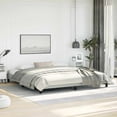 thumbnail image 3 of vidaXL Bed Frame Light Grey 193x203 cm King Velvet, 3 of 7
