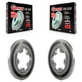 thumbnail image 1 of Genius Rear Coated Disc Brake Rotors Pair for Car Ford Transit-250 Transit-150 Transit-350 HD with 5 Lug Wheels KG-100459, 1 of 9